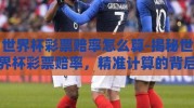 世界杯彩票赔率怎么算-揭秘世界杯彩票赔率，精准计算的背后