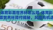 体育彩票世界杯怎么赔-体育彩票世界杯赔付揭秘，风险与机遇并存