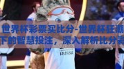 世界杯彩票买比分-世界杯狂潮下的智慧投注，深入解析比分彩票的策略与乐趣