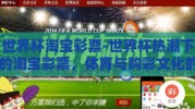 世界杯淘宝彩票-世界杯热潮下的淘宝彩票，体育与购彩文化的激情碰撞