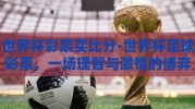 世界杯彩票买比分-世界杯足球彩票，一场理智与激情的博弈