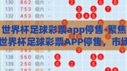 世界杯足球彩票app停售-聚焦世界杯足球彩票APP停售，市场的理智与未来的展望