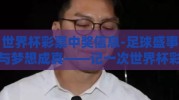 世界杯彩票中奖信息-足球盛事与梦想成真——记一次世界杯彩票中奖的独特体验