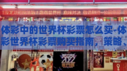 体彩中的世界杯彩票怎么买-体彩世界杯彩票购买指南，策略、技巧与注意事项