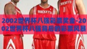2002世界杯八强彩票奖金-2002世界杯八强背后的彩票风暴与奖金奇观
