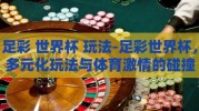 足彩 世界杯 玩法-足彩世界杯，多元化玩法与体育激情的碰撞