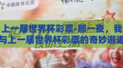 上一届世界杯彩票-那一夜，我与上一届世界杯彩票的奇妙邂逅