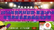 2010年世界杯彩票-重温2010年世界杯彩票的疯狂与梦想