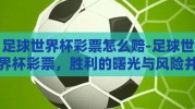 足球世界杯彩票怎么赔-足球世界杯彩票，胜利的曙光与风险并存