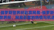 俄罗斯世界杯彩票网易-俄罗斯世界杯，网易彩票的热情与机遇
