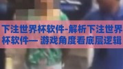 下注世界杯软件-解析下注世界杯软件— 游戏角度看底层逻辑与风险管理