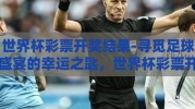 世界杯彩票开奖结果-寻觅足球盛宴的幸运之匙，世界杯彩票开奖结果的揭秘之旅