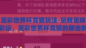 足彩世界杯竞猜玩法-玩转足球彩坛，足彩世界杯竞猜的那些新奇与激情