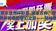 京东世界杯彩票-京东方舟，世界杯彩色的梦幻之旅——揭秘赛事之外的小众魅力