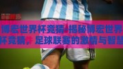 博宏世界杯竞猜-揭秘博宏世界杯竞猜，足球联赛的激情与智慧的碰撞