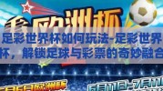 足彩世界杯如何玩法-足彩世界杯，解锁足球与彩票的奇妙融合