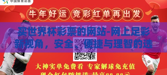 买世界杯彩票的网站-网上足彩新视角，安全、便捷与理智的选择
