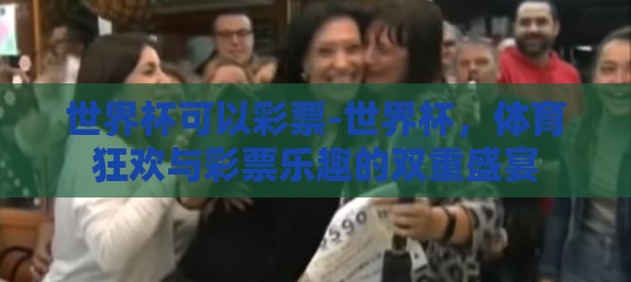 世界杯可以彩票-世界杯，体育狂欢与彩票乐趣的双重盛宴