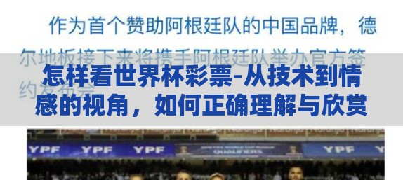 怎样看世界杯彩票-从技术到情感的视角,如何正确理解与欣赏世界杯彩票 怎样看世界杯彩票-从技术到情感的视角,如何正确理解与欣赏世界杯彩票