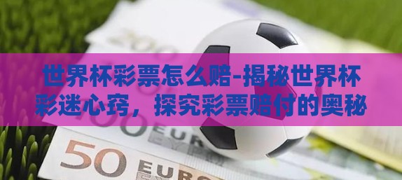 世界杯彩票怎么赔-揭秘世界杯彩迷心窍，探究彩票赔付的奥秘与风险