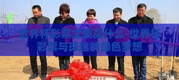 世界杯彩票主要买什么-世界杯彩票与球迷的绿色梦想 世界杯彩票主要买什么-世界杯彩票与球迷的绿色梦想