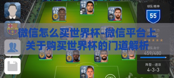 微信怎么买世界杯-微信平台上关于购买世界杯的门道解析