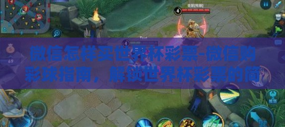 微信怎样买世界杯彩票-微信购彩球指南，解锁世界杯彩票的简单步骤