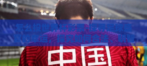 怎么投世界杯彩票-探寻足球盛宴的幸运，探究如何合法、明智地投世界杯彩票
