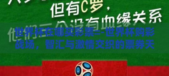 世界杯在哪买彩票=-世界杯购彩战场，智汇与激情交织的票券天堂