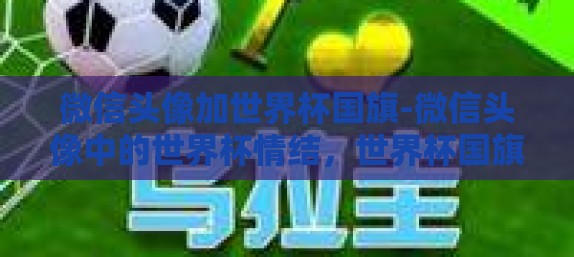 微信头像加世界杯国旗-微信头像中的世界杯情结，世界杯国旗的创意展现