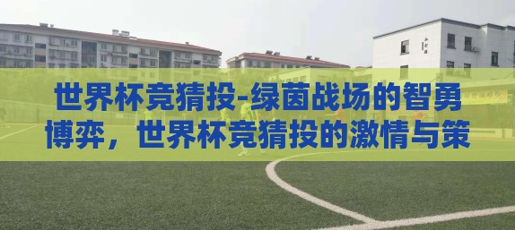 世界杯竞猜投-绿茵战场的智勇博弈，世界杯竞猜投的激情与策略